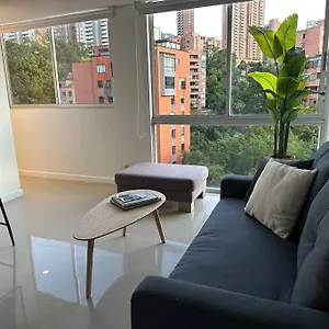 Lujoso Apto En El Poblado-panoramica De La Ciudad! 1305 Apartamento